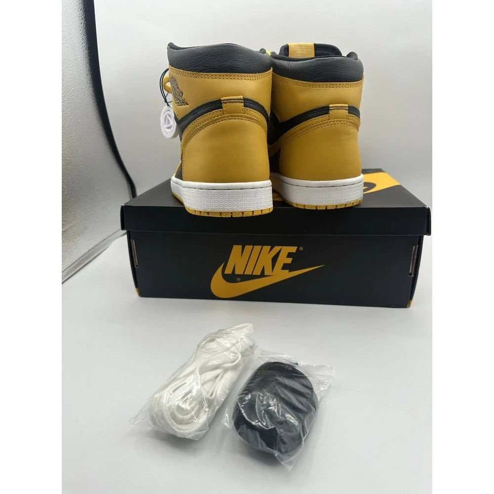 Nike Air Jordan 1 Retro High OG Yellow/Black Men's Size 9